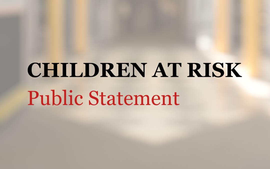 CHILDREN AT RISK Statement on the 2024 HISD Bond Election